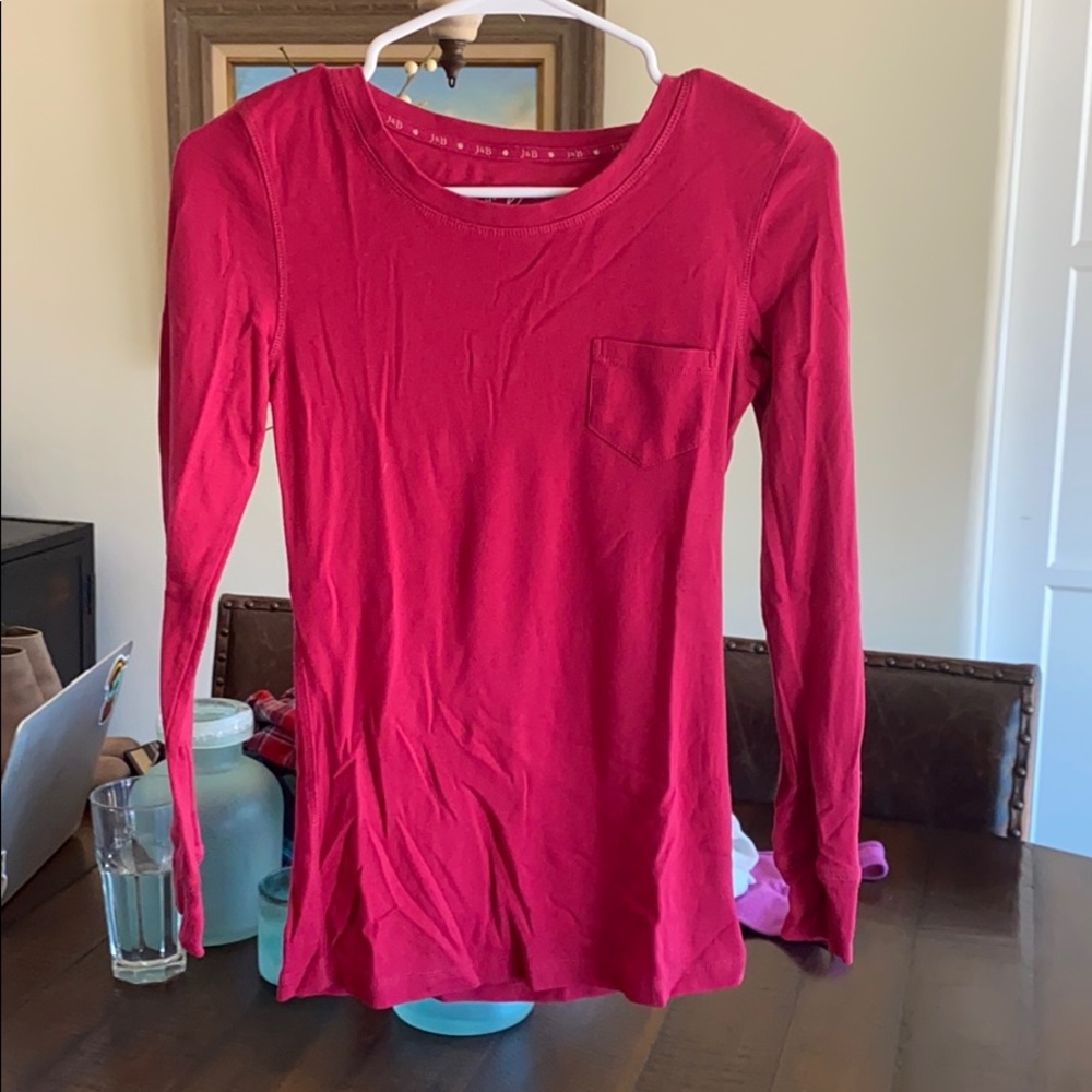 J & B pocketed long sleeve
